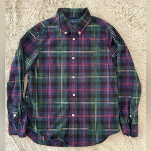 Boys Ralph Lauren Plaid Button Up - 7